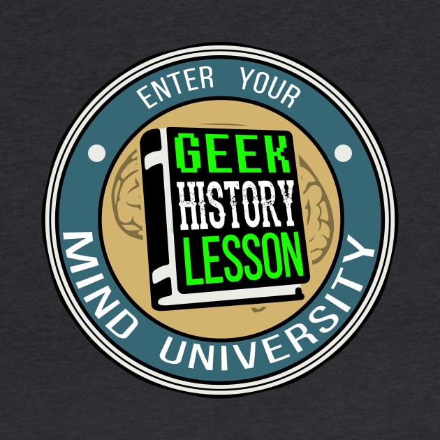 GeeK History Lesson - New Logo! by Jason Inman (Geek History Lesson)